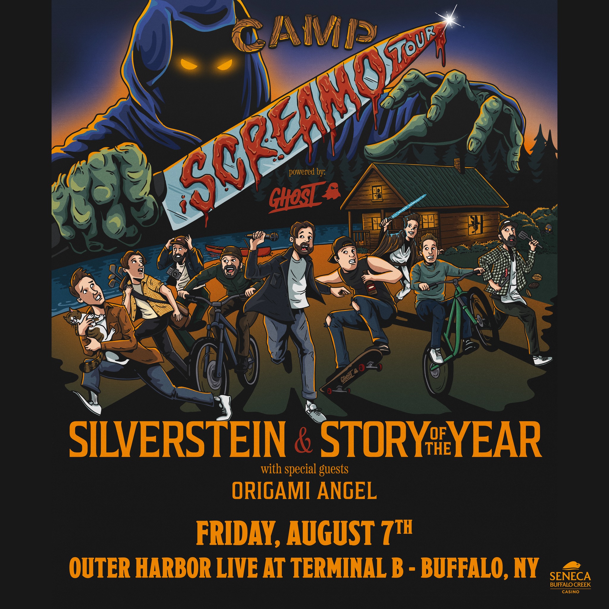 Silverstein & Story Of The Year at Outer Harbor Live at Terminal B