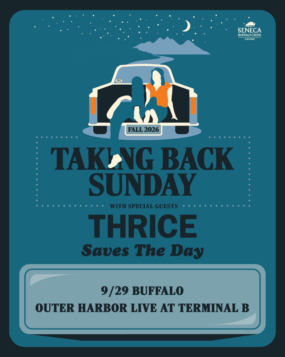 Taking Back Sunday at Outer Harbor Live at Terminal B
