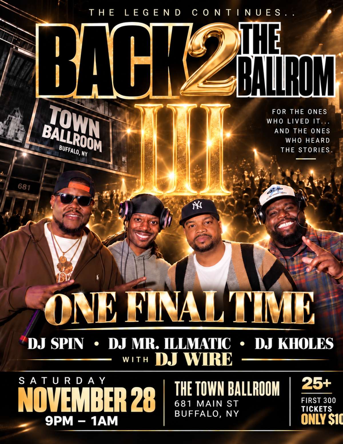 Back 2 The Ballroom III: One Final Time