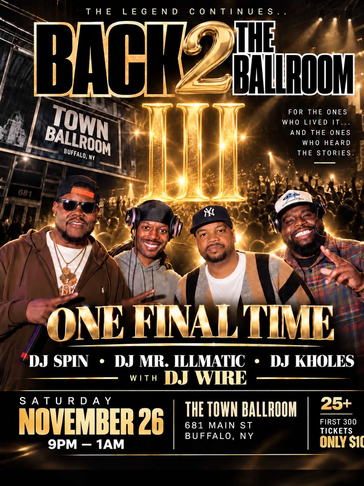 Back 2 The Ballroom III: One Final Time